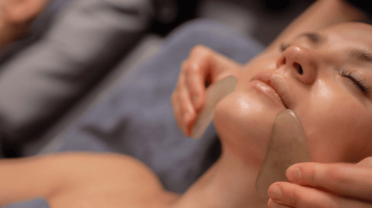 Holistic Gua sha facial treatment room