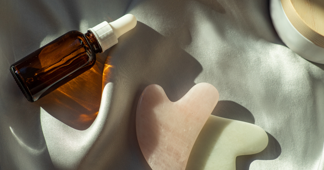 A lifting and relaxing gua sha routine