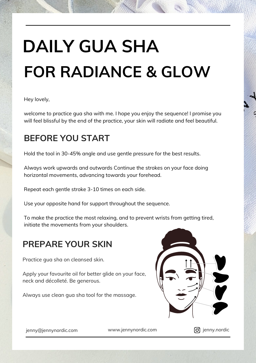 Online Facial Gua Sha Workshop for Radiance and Glow