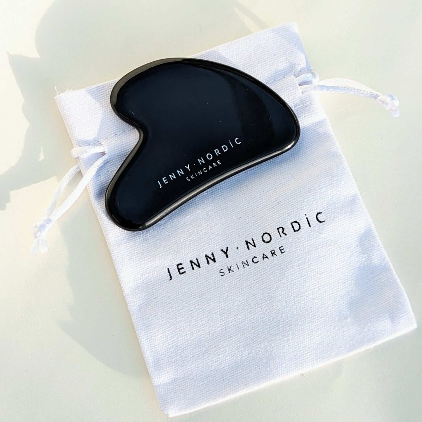 Jenny Nordic gua sha tool and carry bag