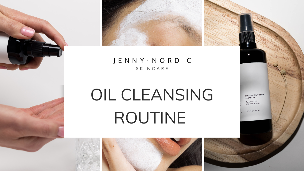 Load video: How to use Smooth Oil to Milk Cleanser | Jenny Nordic Skincare